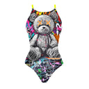 Costume intero donna da allenamento Ibiza 174IF - Psycho