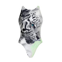 Costume intero bambina da allenamento Pinup 479PF - Tigre