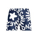 Boxer mare uomo Samoa L022SM - Blu Logo Bianco