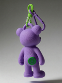 Teddy Psycho Charm - Lilla + Verde