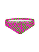 Kids' training swim brief H2OTTO 448HF - Acid stripes