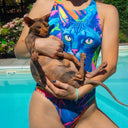 Costume intero donna da allenamento Pinup 488PF - Margô