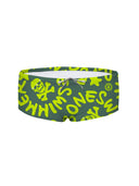 Parigamba uomo da allenamento Ucla 149U - Logo Military + Giallo Fluo