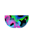 Slip da nuoto uomo da allenamento H2OTTO 406HF - Waves vista 2 — costume da nuoto uomo, BONESWIMMER Made in Italy
